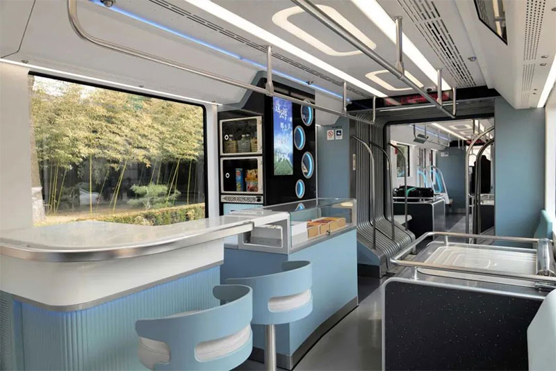 無軌列車內(nèi)部