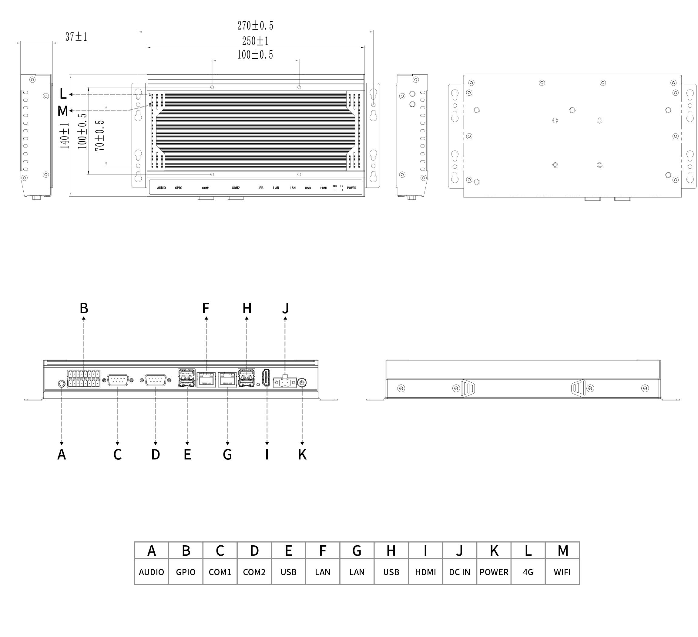 BOX-2200工程圖紙